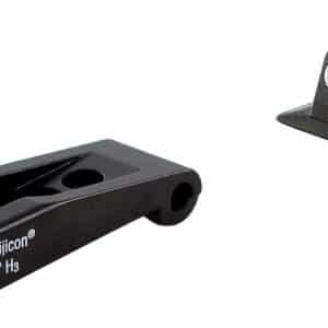Trijicon 600590 Bright & Tough Night Sights Green/Tritium White Outline Front Sight-Green/Tritium White Outline Rear Sight Ruger SR9/SR9C/SR40