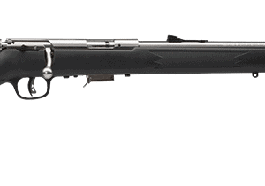 Savage 93 FSS .22 Winchester Magnum bolt-action rifle with stainless receiver and black synthetic stock