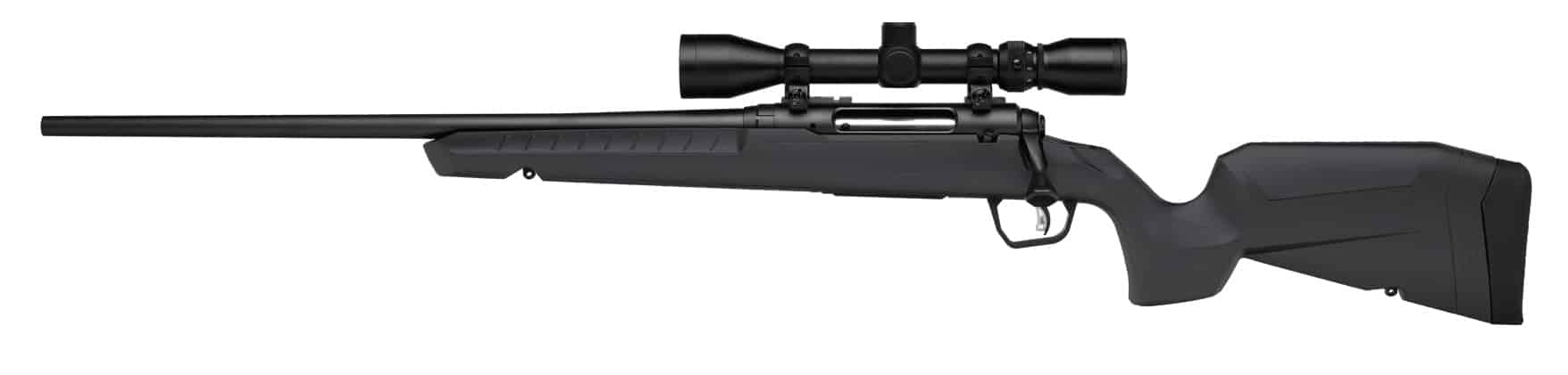 Savage AXIS 2 XP .243 Win 22 in. left-hand gray synthetic rifle with mounted 3-9x40 scope