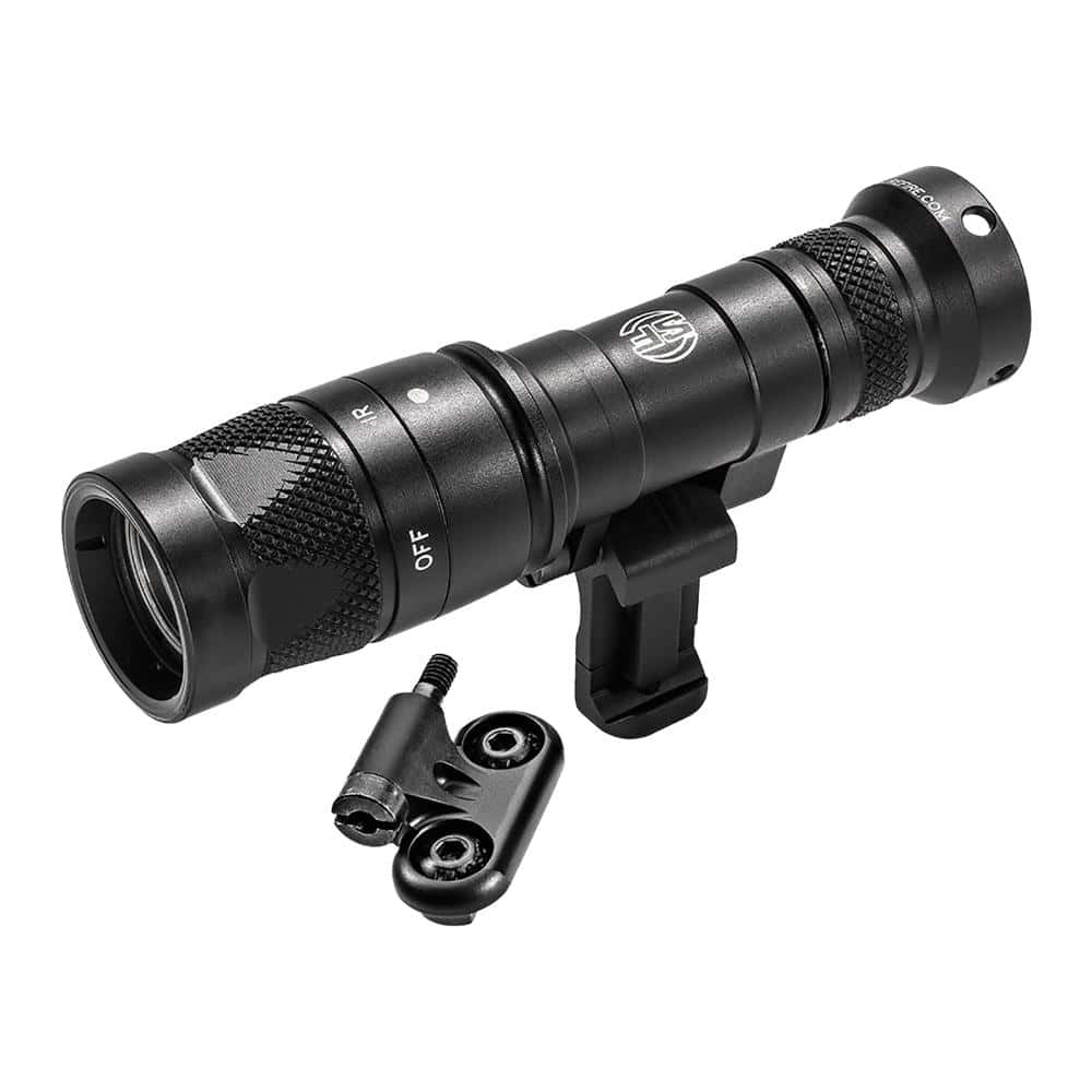 Surefire Mini Scout Light Pro M340V black weapon-mounted light 250 lumens with IR