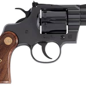 Colt Python .357 Magnum 2.5-inch blued revolver with walnut grips