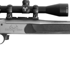 Traditions Outfitter G3 Pro 45-70 Govt 22in rifle with Cerakote finish and mounted 3-9x40 scope