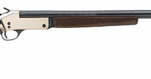 Henry H15 single-shot 20 gauge shotgun 26in blued barrel polished brass receiver walnut stock