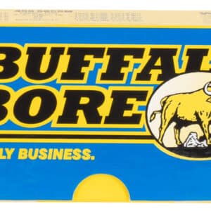 Buffalo Bore .458 Socom 400 gr semi-jacketed flat point ammunition 20-round box