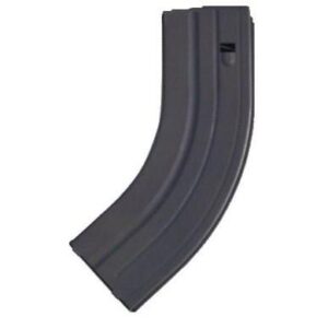 ASC 30-round stainless steel AR magazine for 7.62x39mm with black follower