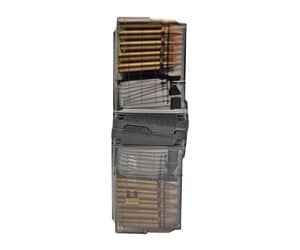 Cross Industries Cross Mag 10rd .223 Rem/5.56 NATO coupling magazine set for AR-15 in black with transparent body