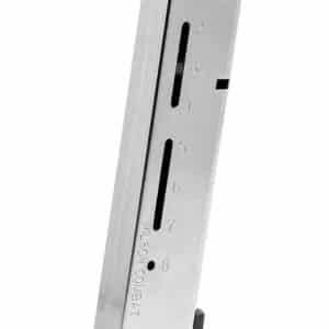 Wilson Combat ETM 8rd .45 ACP stainless steel magazine with aluminum floor plate