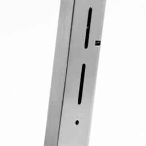 Wilson Combat 1911 full-size 8-round stainless steel magazine with low-profile steel base pad