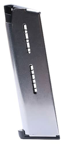 Wilson Combat 47C 7rd stainless 1911 magazine with lo-profile steel floor plate