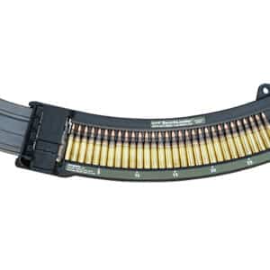 Maglula Range BenchLoader 5.56/.223 magazine loader in black with carry bag