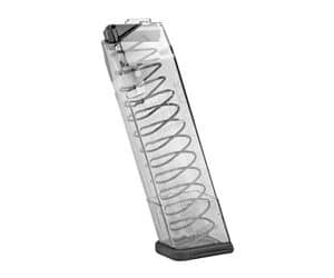 ETS Group GLK2118 18rd .45 ACP clear polymer magazine for Glock 21/30/41