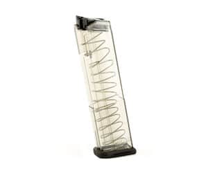 ETS Group GLK4312 translucent 12-round 9mm polymer magazine for Glock 43