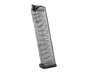 ETS Group GLK4212 12-round extended clear polymer magazine for Glock 42 (.380 ACP)