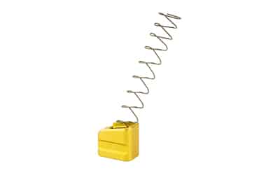 Shield Arms +5/+4 magazine extension for Glock 19 and Glock 23 in gold anodized finish