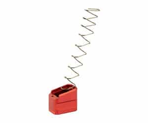 Shield Arms red anodized +5/+4 magazine extension for Glock 19/23, billet 6061 aluminum