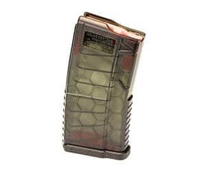 HEXMAG Shorty Series 2 20-round AR-15 magazine in translucent smoke for .223 Rem/5.56 NATO