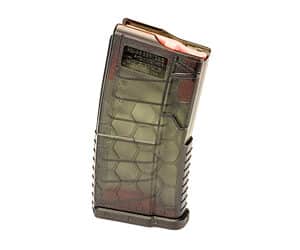 HEXMAG Series 2 10-round AR-15 magazine, translucent smoke