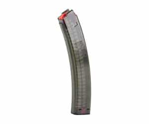 ETS 40rd 9mm Carbon Smoke magazine for CZ Scorpion EVO 3+ (translucent polymer)