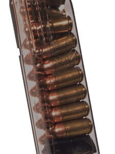 ETS Group 17rd 9mm polymer magazine for Smith & Wesson M&P, carbon smoke finish