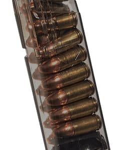 ETS 17-round carbon smoke polymer magazine for Sig Sauer P320 (9mm)