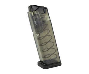 ETS 15-round Carbon Smoke polymer magazine for Sig Sauer P320 Compact 9mm
