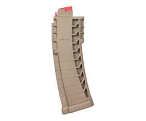 CMMG Mk4/AR15 25-round .22 LR magazine in Flat Dark Earth with polymer tube
