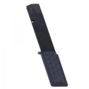 B&T USW 30-round 9mm handgun magazine, front and side views