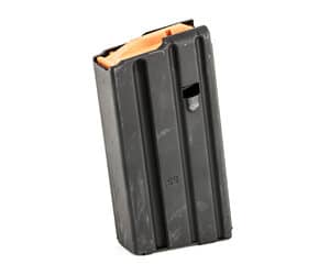 ASC 20-round stainless steel AR-15 magazine .223 REM/5.56 NATO black follower