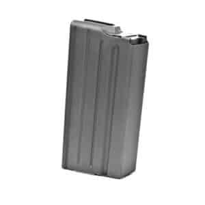ASC SR25/DPMS .308 20-round stainless magazine Marlube black, black follower