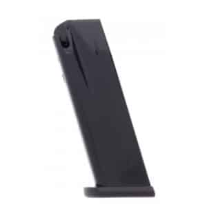 Global Ordnance 15-round magazine for Arex Zero 1 Compact, 9mm Luger, black finish