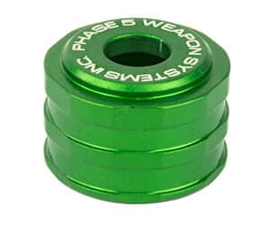 Phase 5 green low-drag 12 gauge shotgun magazine follower