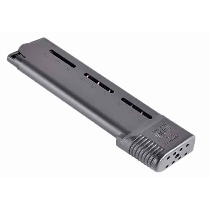 Wilson Combat 500-45FS10B full-size 1911 magazine for .45 ACP, black
