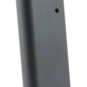 Wilson Combat 1911 Government 10rd .45 ACP magazine, black stainless, wrap-around base pad