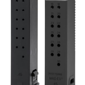 KRISS Mag-Ex2 40rd magazine extension kit for Glock 17, black polymer
