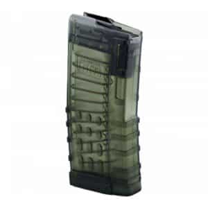 KCI USA AR-15 21rd translucent smoke polycarbonate magazine .223/5.56