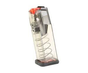 ETS Omega 15rd 9mm translucent smoke polymer pistol magazine