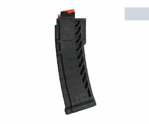 CMMG .22 LR conversion magazine in black polymer for AR-15 Mk4