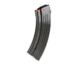 Global Ordnance GO MAG AK steel magazine, ribbed black finish