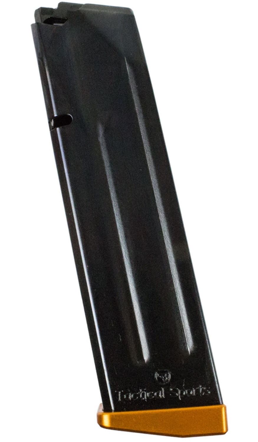 CZ-USA CZ 75 TS 20-round 9mm magazine with orange aluminum base pad