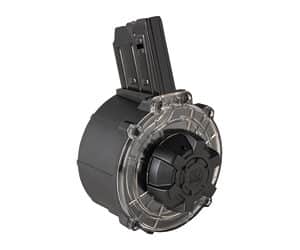 Charles Daly 12GA 20-round drum magazine black steel and polymer