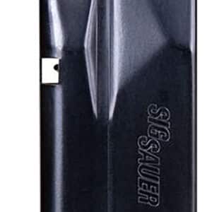 Sig Sauer P365 10rd 9mm steel magazine with coyote brown polymer baseplate