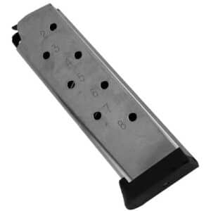 Sig Sauer 1911 8-round .45 ACP magazine with exchangeable base plate