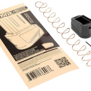 Strike Industries EMPHKVP9 extended magazine plate +5rd for H&K VP9, black polymer