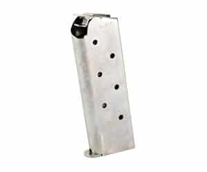 CMC Classic 1911 7-round .45 ACP steel magazine, silver finish