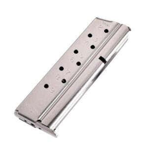 Chip McCormick stainless steel full-size 1911 9mm 9-round magazine