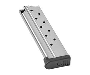 Chip McCormick Range Pro 9mm 10-round 1911 magazine stainless steel