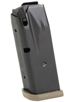 Canik METE MC9 10rd steel magazine Flat Dark Earth with finger rest baseplate