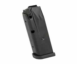 Canik MC9 10rd 9mm black magazine with finger rest baseplate