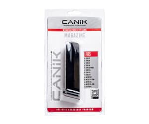 Canik TP9 full-size 9mm Luger replacement magazine, black steel and aluminum
