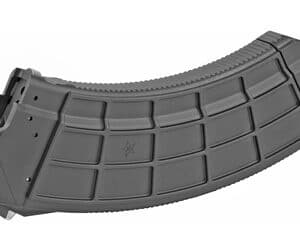 Century Arms / US Palm AK30 30rd 7.62x39 black polymer magazine with stainless steel latch cage